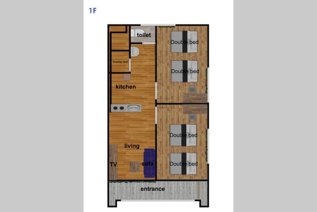 アンドステイ石原2丁目101 Apartmán Prefektura Tokio